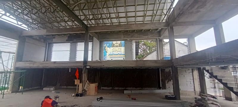 Dokumentasi pekerjaan konstruksi gedung & perkantoran oleh PT Basura Selaras Amanah